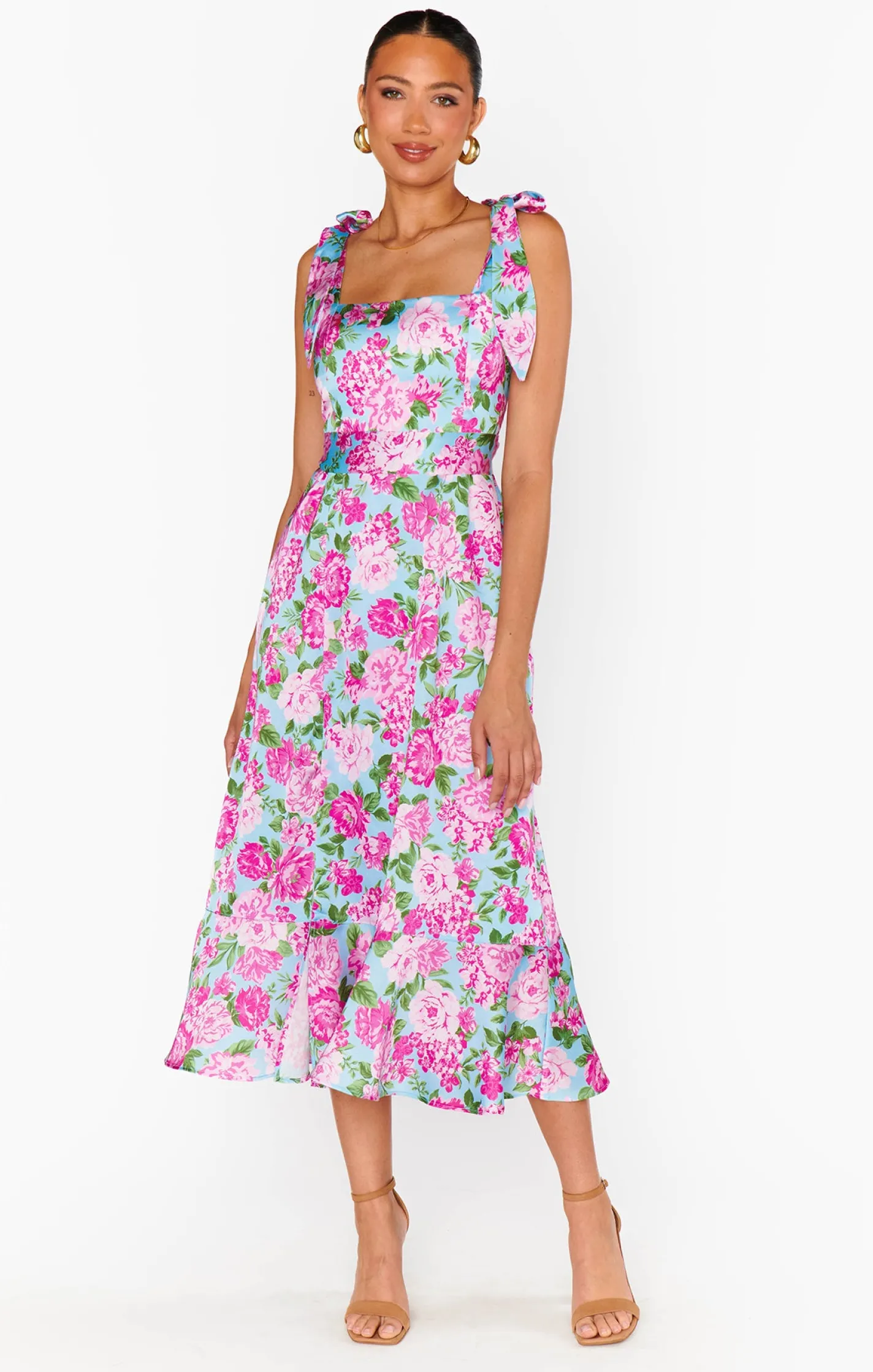 Show Me Your Mumu Garden Midi Dress
