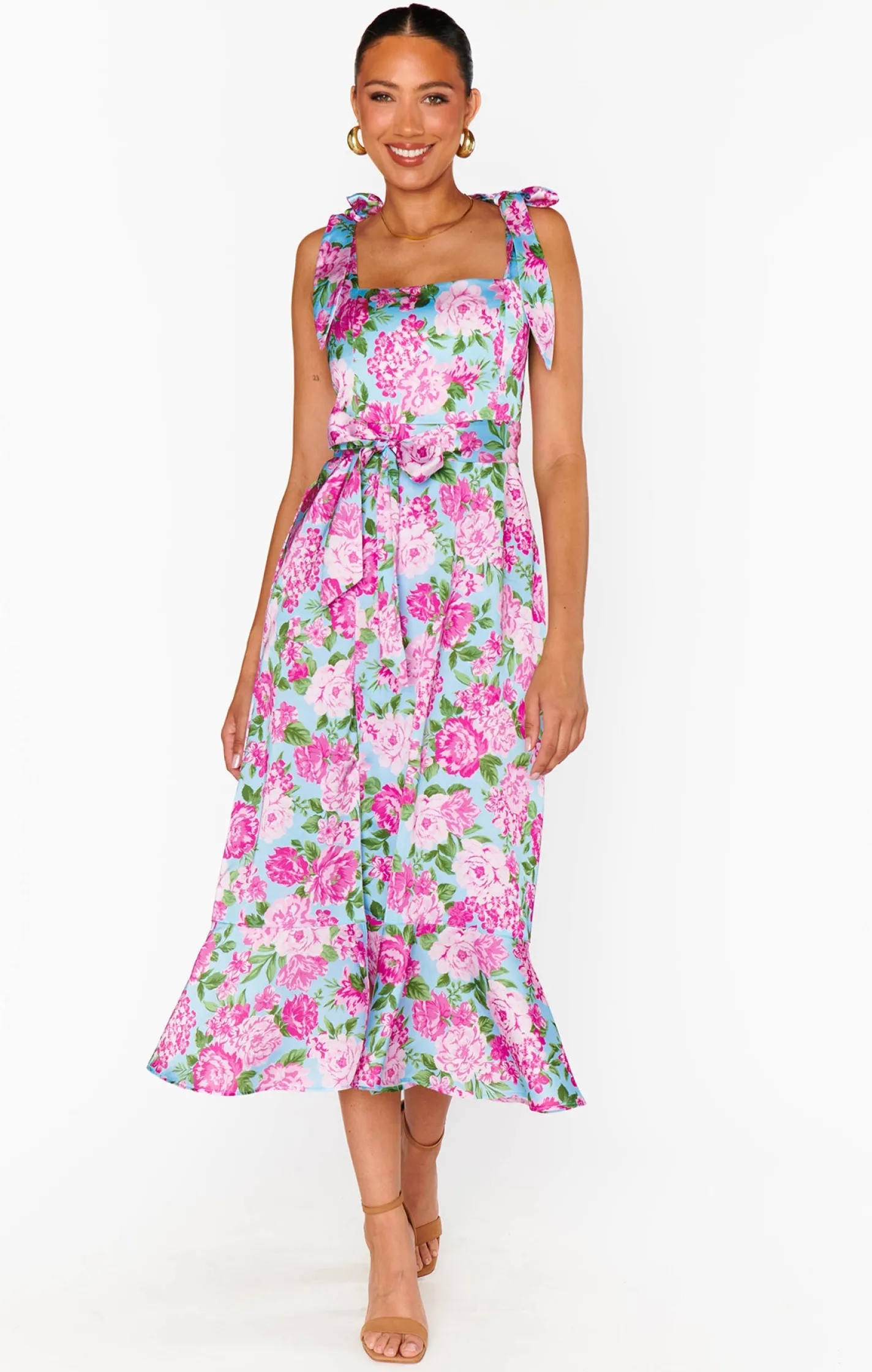 Show Me Your Mumu Garden Midi Dress