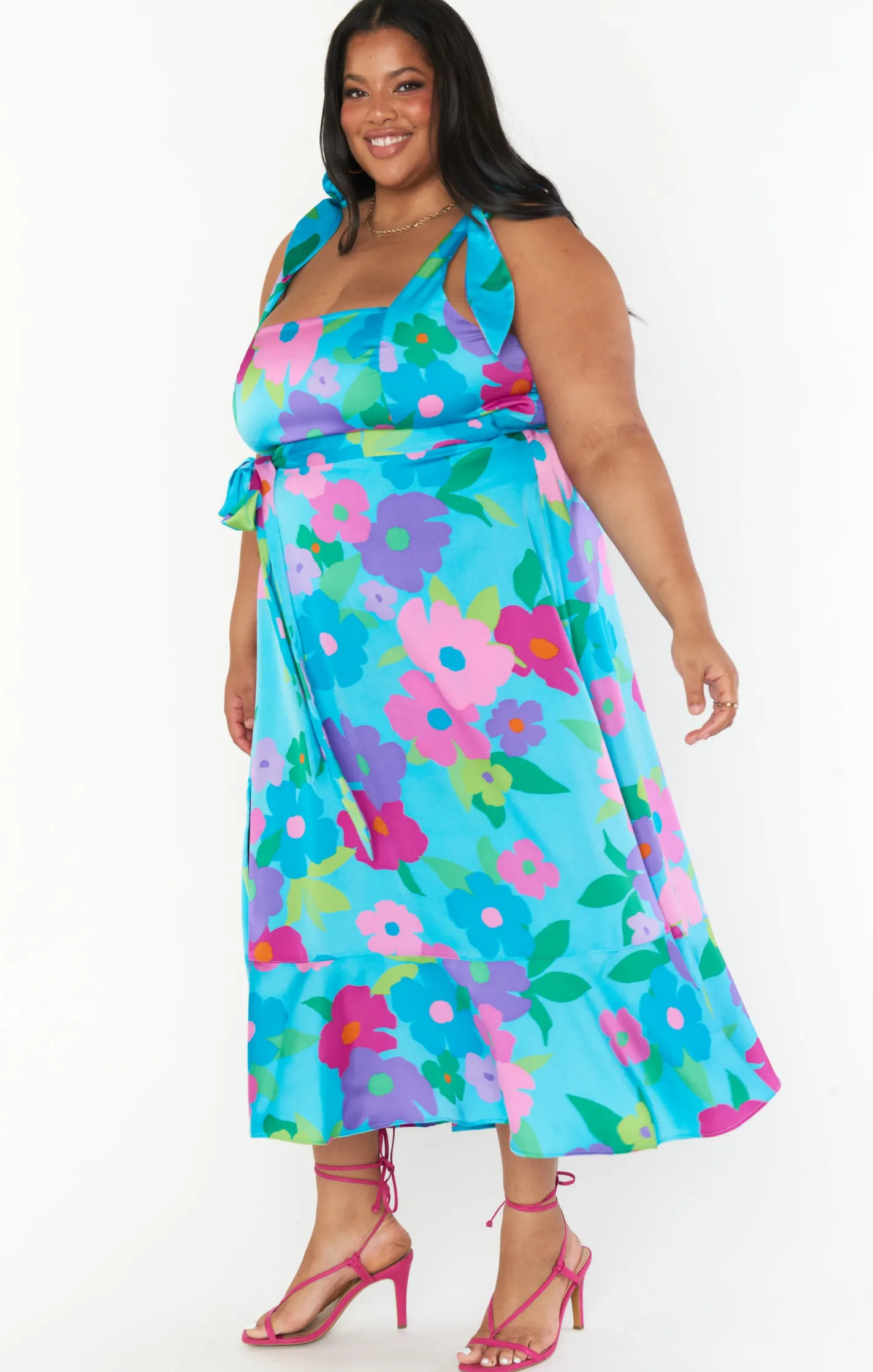 Show Me Your Mumu Garden Midi Dress