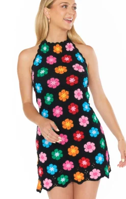 Show Me Your Mumu Happy Halter Mini Dress