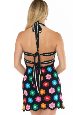 Show Me Your Mumu Happy Halter Mini Dress