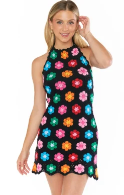 Show Me Your Mumu Happy Halter Mini Dress