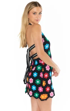 Show Me Your Mumu Happy Halter Mini Dress