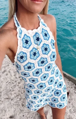 Show Me Your Mumu Happy Halter Mini Dress