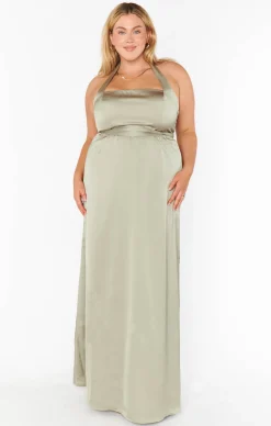 Show Me Your Mumu Hazel Halter Maxi Dress