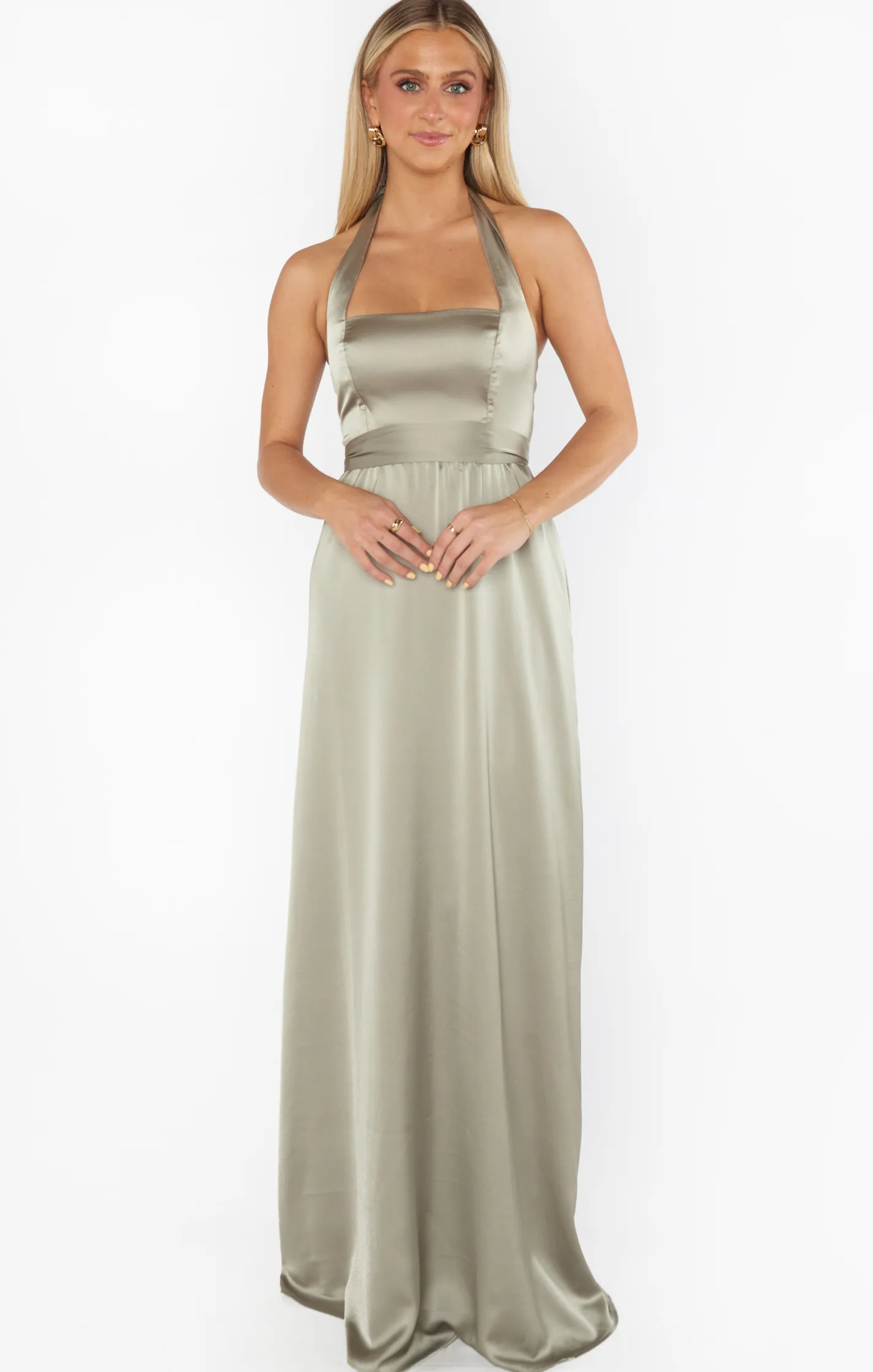 Show Me Your Mumu Hazel Halter Maxi Dress