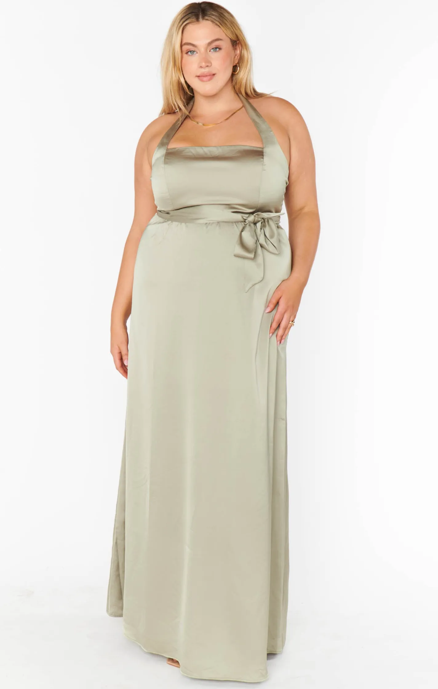 Show Me Your Mumu Hazel Halter Maxi Dress