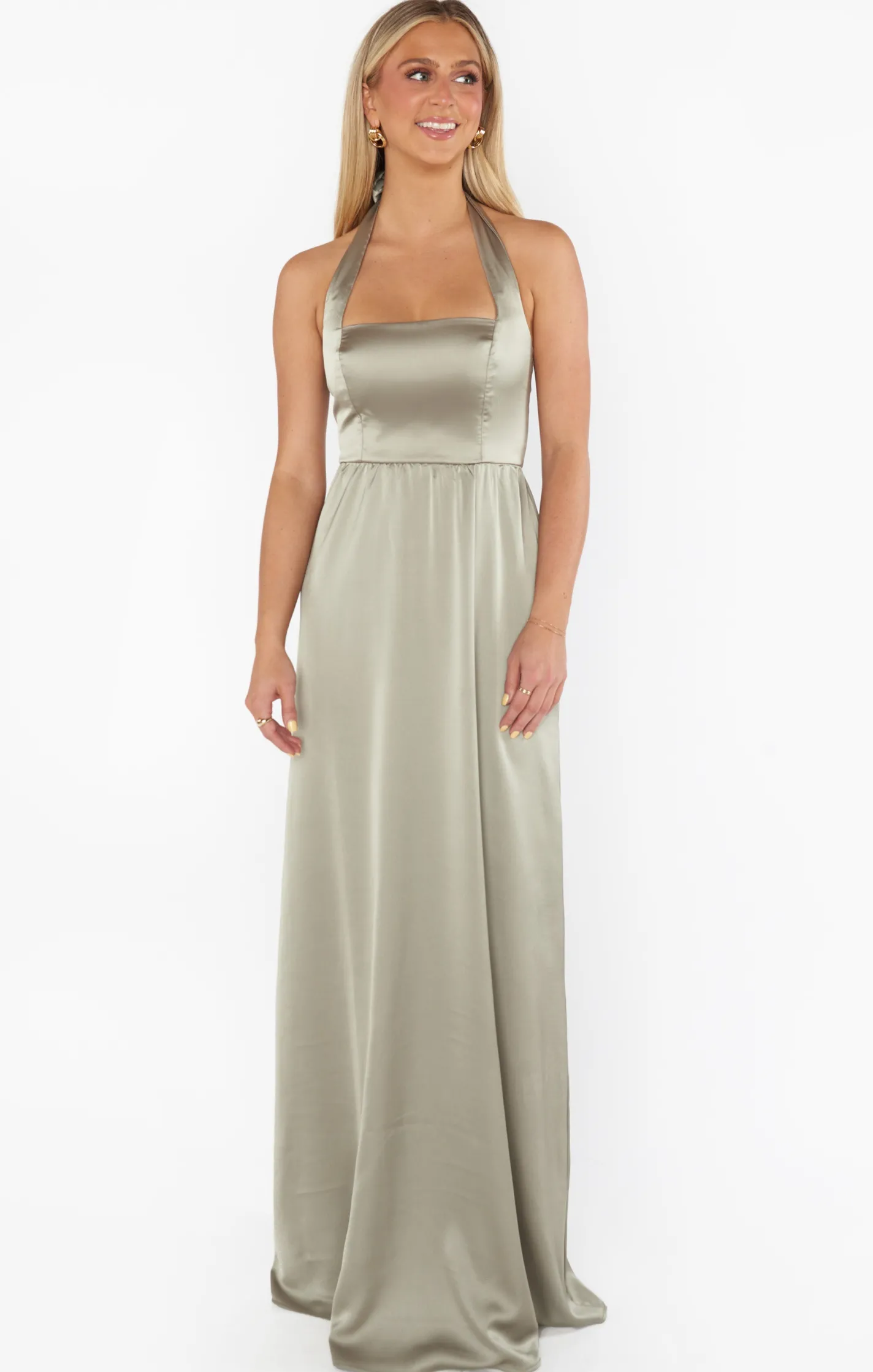 Show Me Your Mumu Hazel Halter Maxi Dress