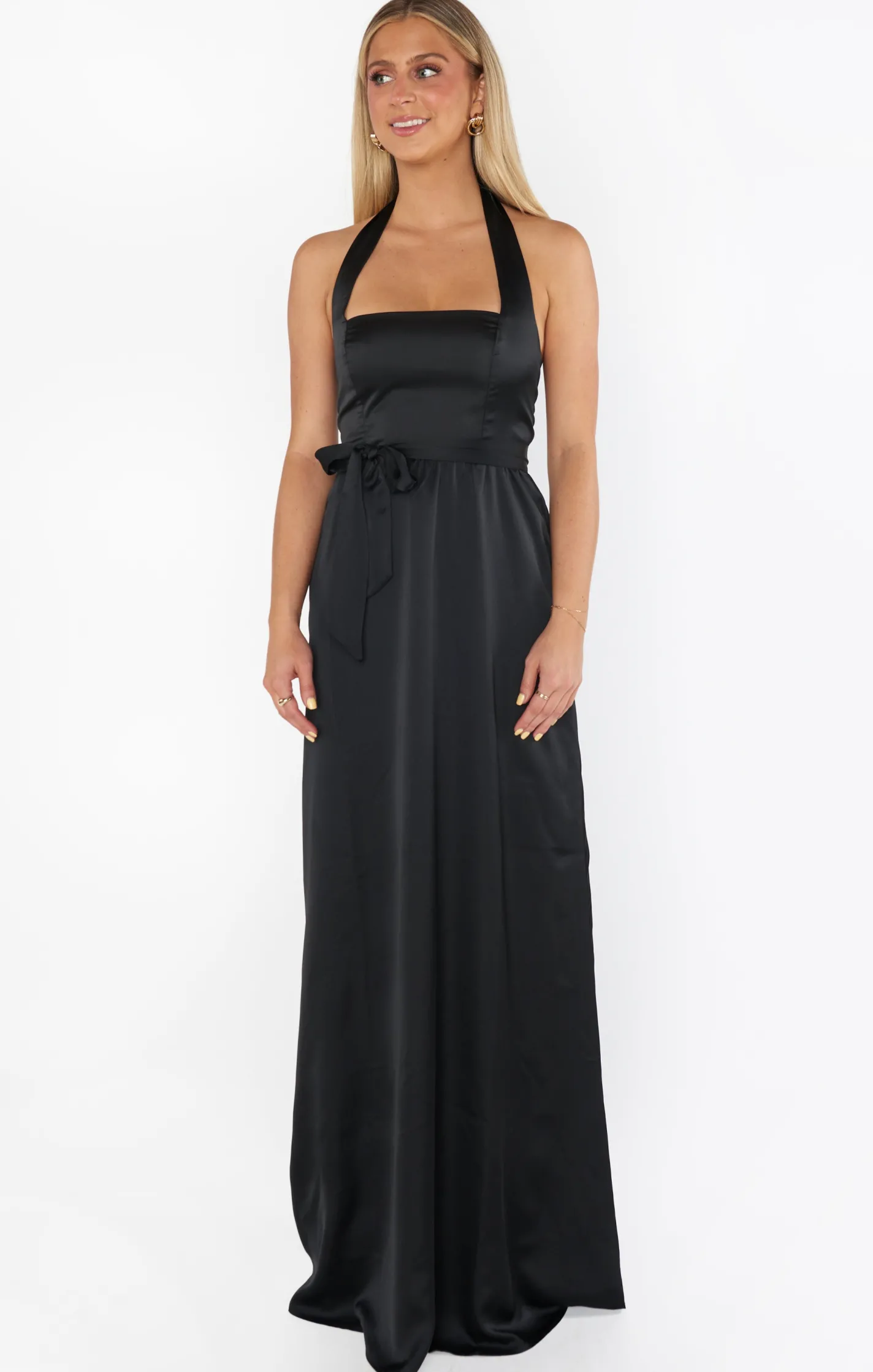 Show Me Your Mumu Hazel Halter Maxi Dress