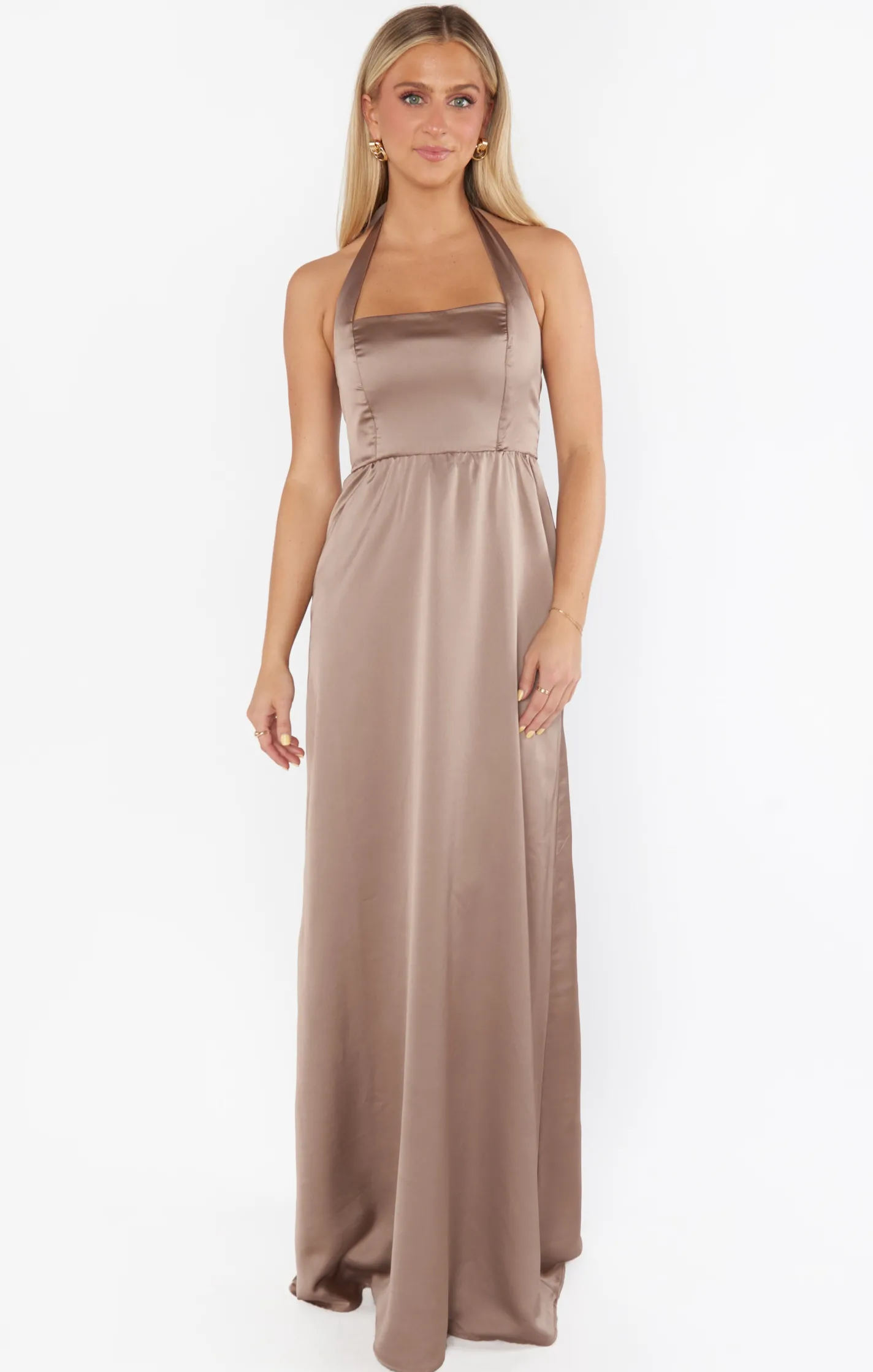 Show Me Your Mumu Hazel Halter Maxi Dress