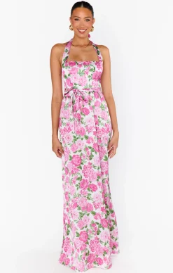 Show Me Your Mumu Hazel Halter Maxi Dress