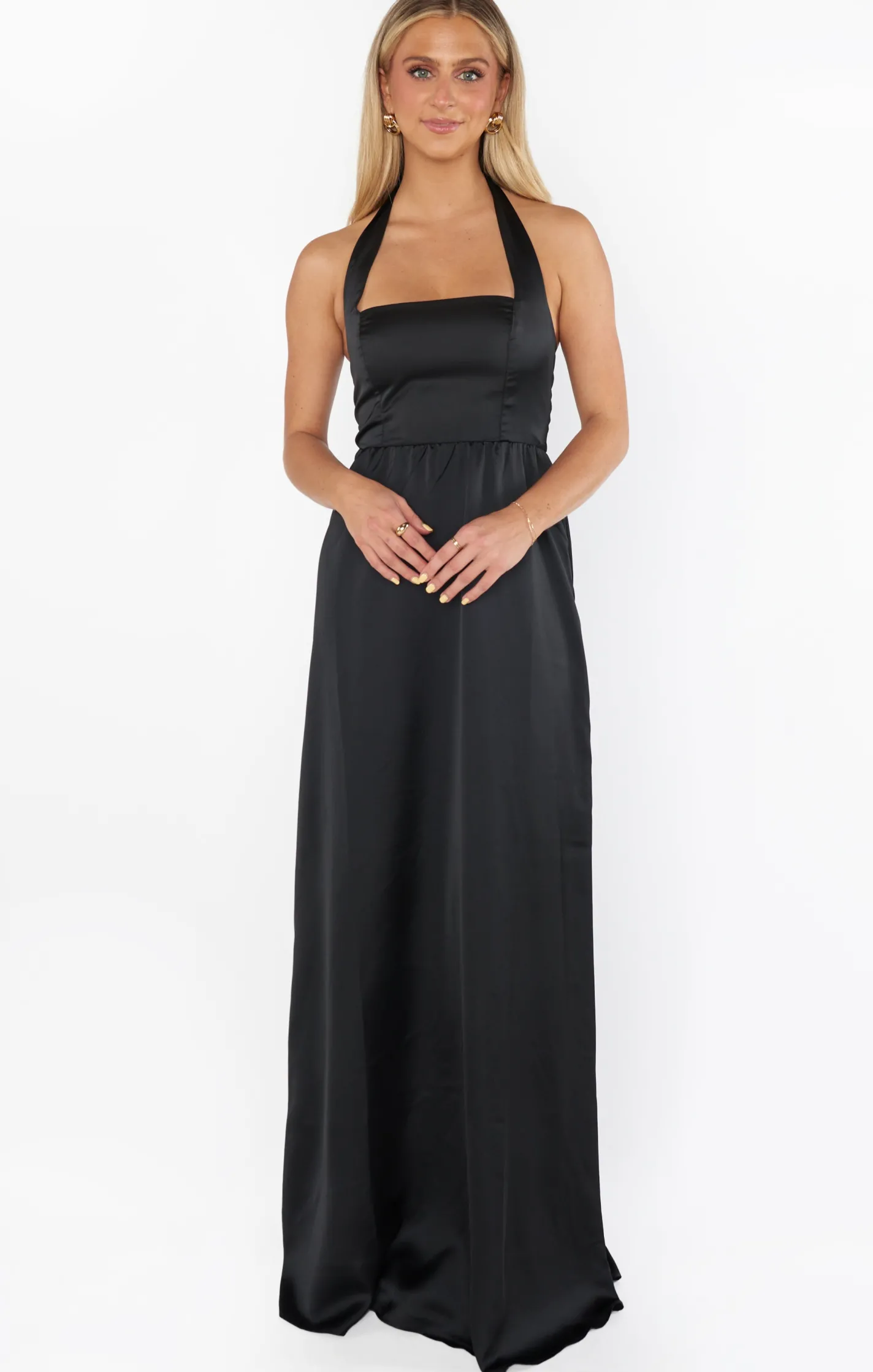 Show Me Your Mumu Hazel Halter Maxi Dress
