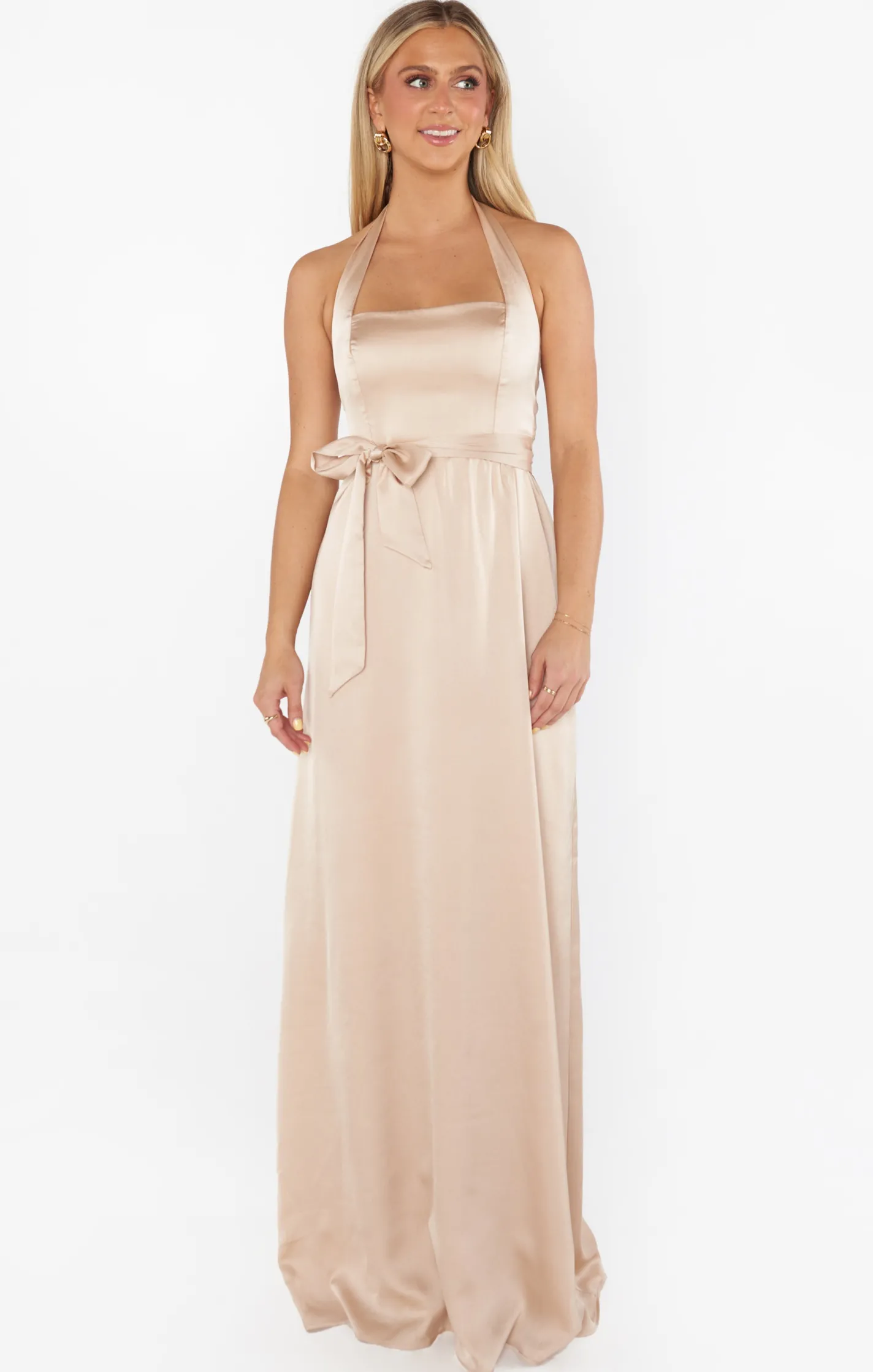 Show Me Your Mumu Hazel Halter Maxi Dress