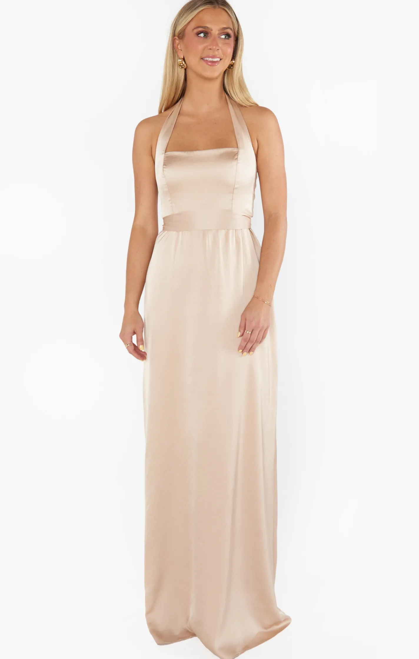 Show Me Your Mumu Hazel Halter Maxi Dress