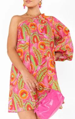 Kids Show Me Your Mumu High Volume Mini Dress