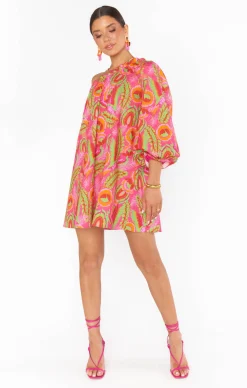 Kids Show Me Your Mumu High Volume Mini Dress