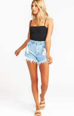 Show Me Your Mumu Houston High Waisted Shorts