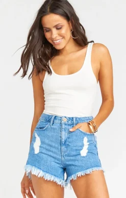 Show Me Your Mumu Houston High Waisted Shorts