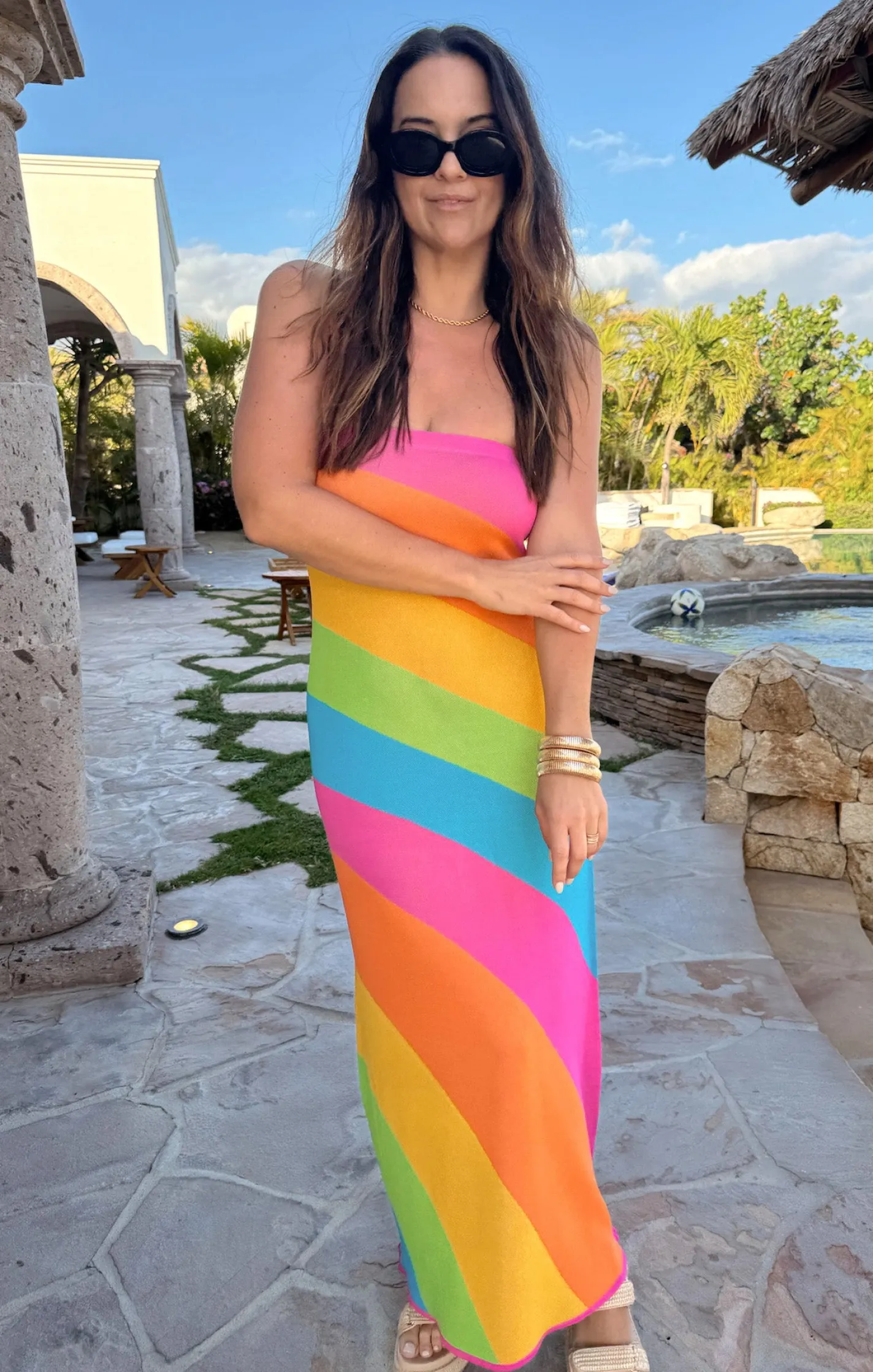 Kids Show Me Your Mumu Island Nights Tube Dress