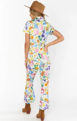 Show Me Your Mumu Jacksonville Short Sleeve Cropped Jumpsuit