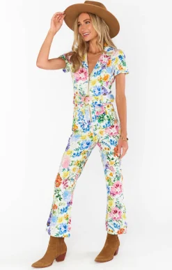 Show Me Your Mumu Jacksonville Short Sleeve Cropped Jumpsuit