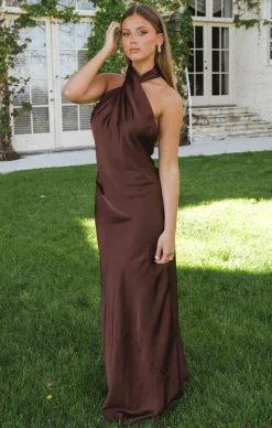 Kids Show Me Your Mumu Jasmine Halter Maxi Dress