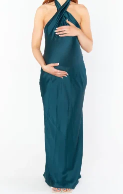 Show Me Your Mumu Jasmine Halter Maxi Dress