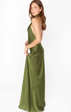 Kids Show Me Your Mumu Jasmine Halter Maxi Dress