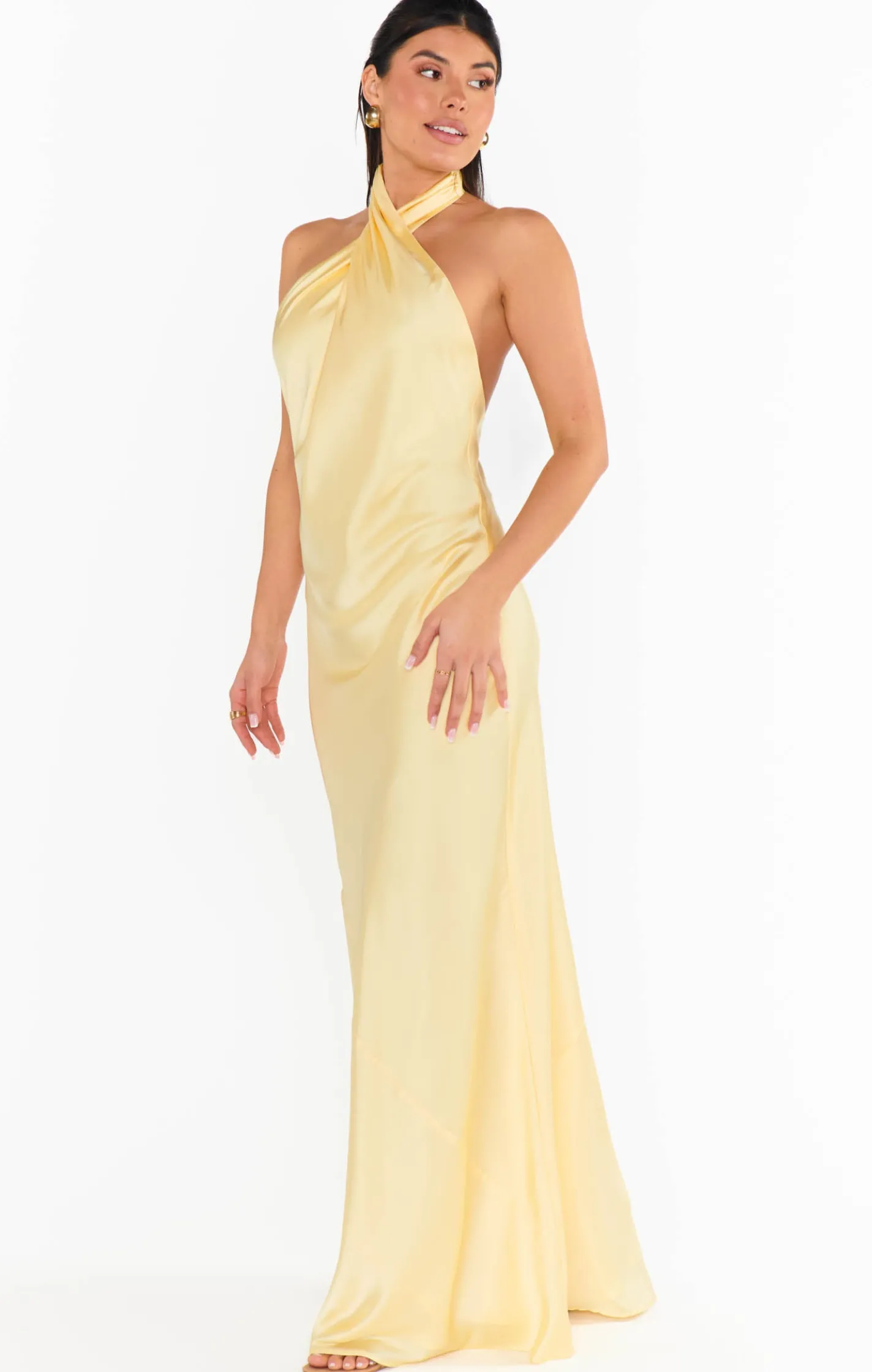 Kids Show Me Your Mumu Jasmine Halter Maxi Dress