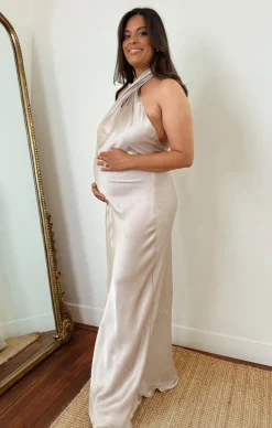 Kids Show Me Your Mumu Jasmine Halter Maxi Dress