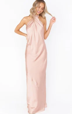 Kids Show Me Your Mumu Jasmine Halter Maxi Dress