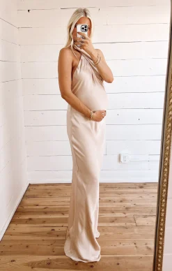 Show Me Your Mumu Jasmine Halter Maxi Dress