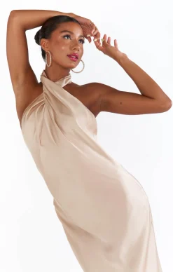 Kids Show Me Your Mumu Jasmine Halter Maxi Dress
