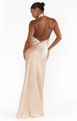 Kids Show Me Your Mumu Jasmine Halter Maxi Dress