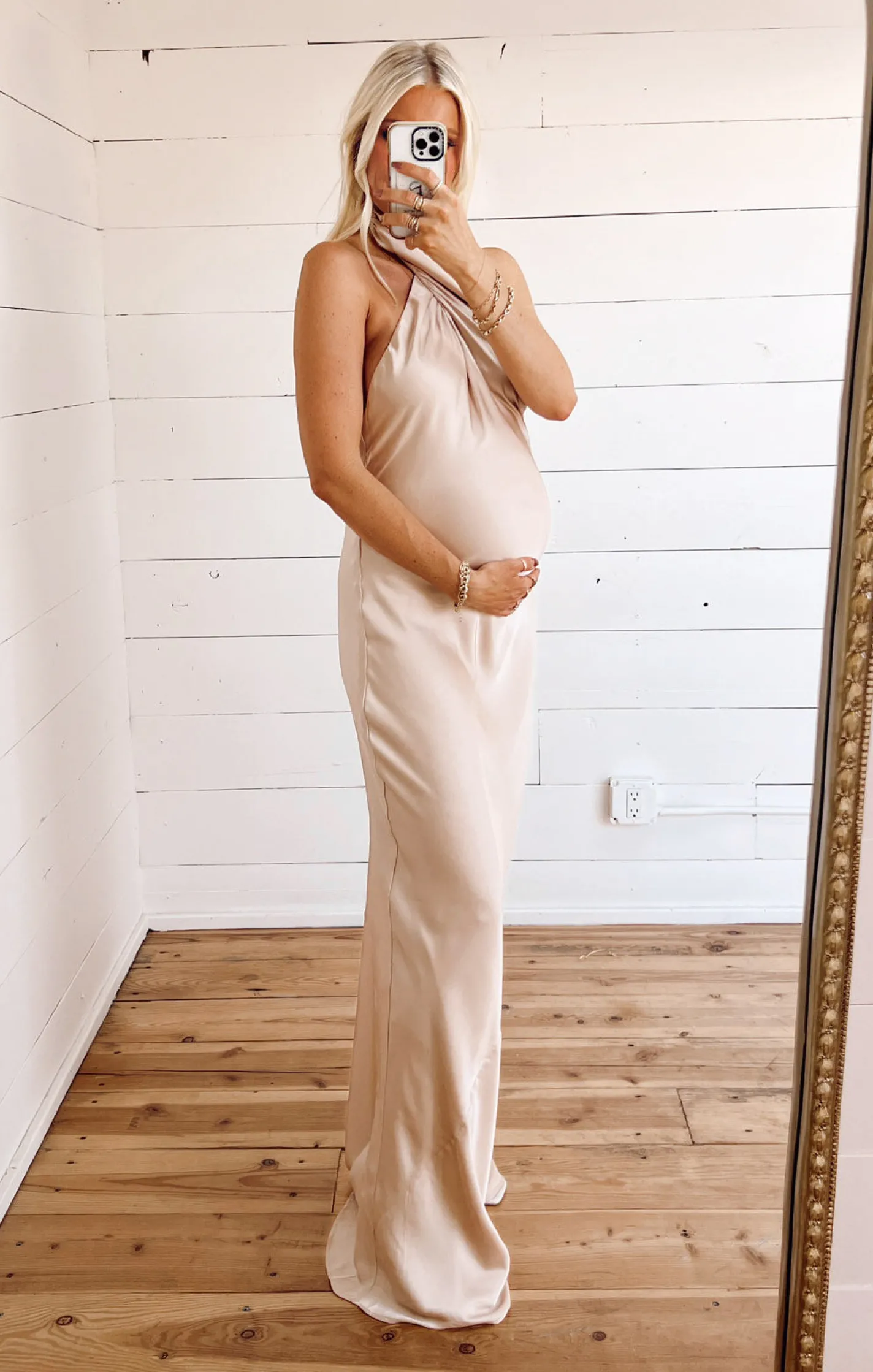 Kids Show Me Your Mumu Jasmine Halter Maxi Dress