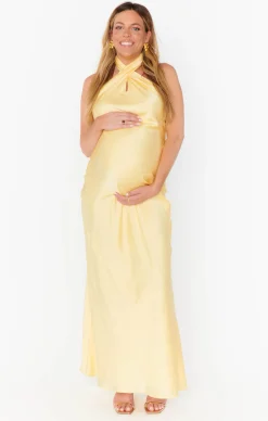Show Me Your Mumu Jasmine Halter Maxi Dress