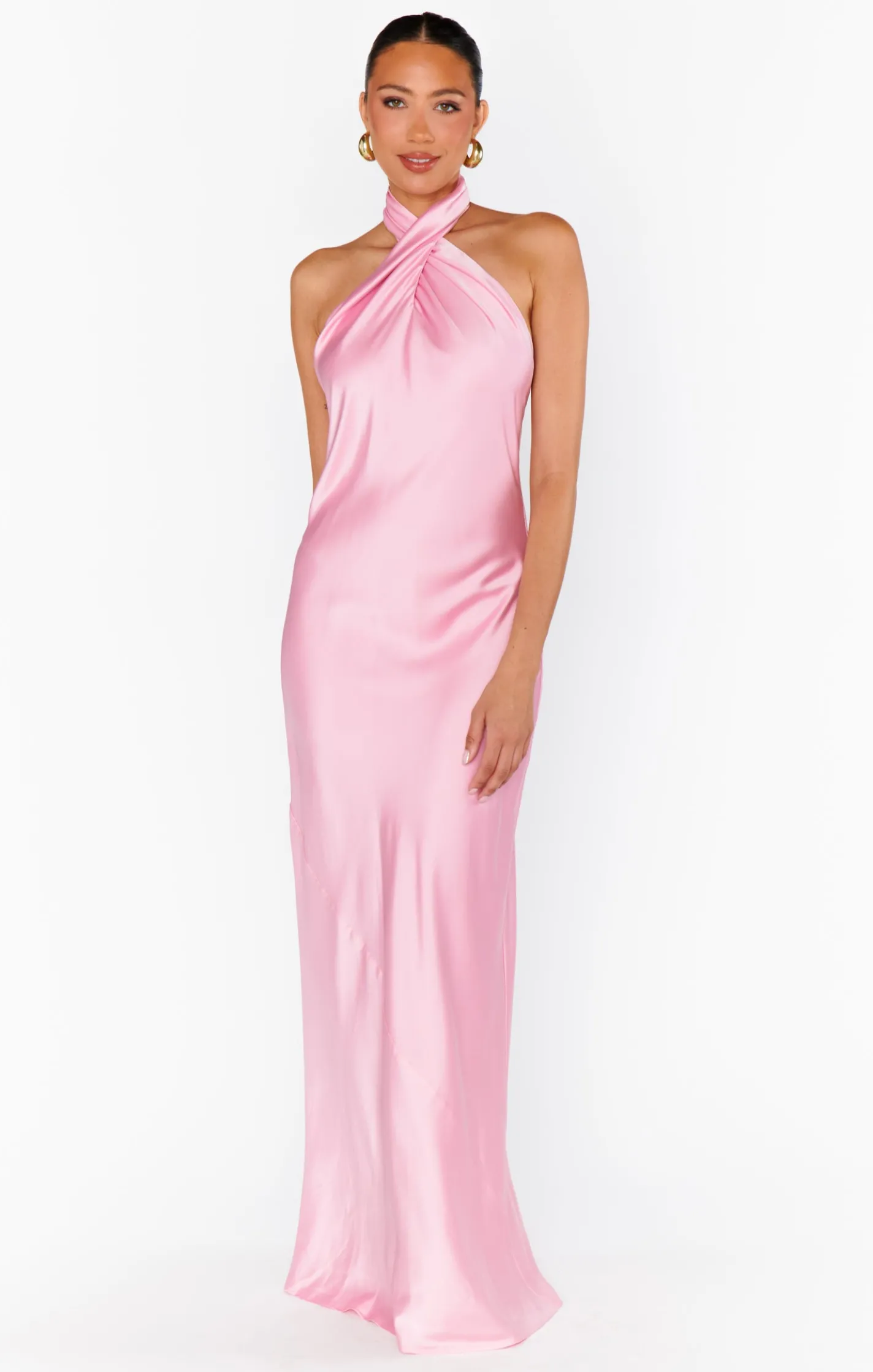 Kids Show Me Your Mumu Jasmine Halter Maxi Dress