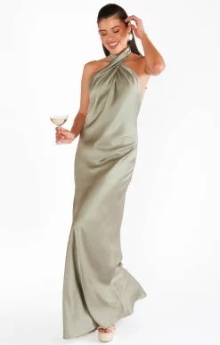 Kids Show Me Your Mumu Jasmine Halter Maxi Dress