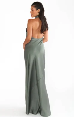 Kids Show Me Your Mumu Jasmine Halter Maxi Dress