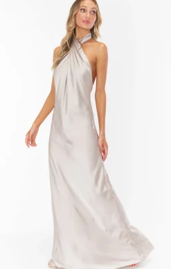 Show Me Your Mumu Jasmine Halter Maxi Dress