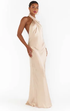 Show Me Your Mumu Jasmine Halter Maxi Dress