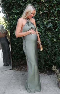 Show Me Your Mumu Jasmine Halter Maxi Dress