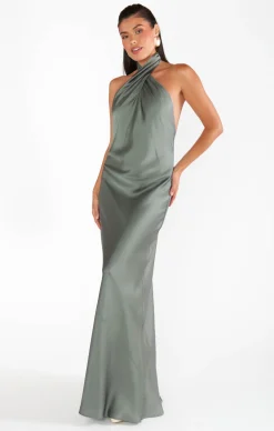 Show Me Your Mumu Jasmine Halter Maxi Dress