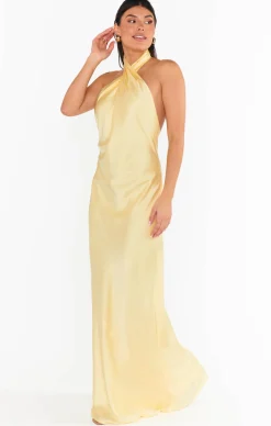 Kids Show Me Your Mumu Jasmine Halter Maxi Dress