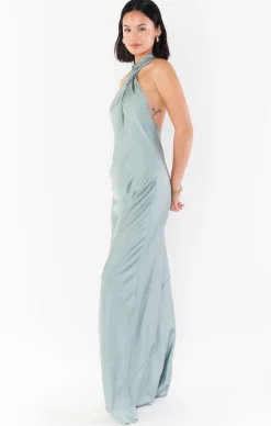 Kids Show Me Your Mumu Jasmine Halter Maxi Dress