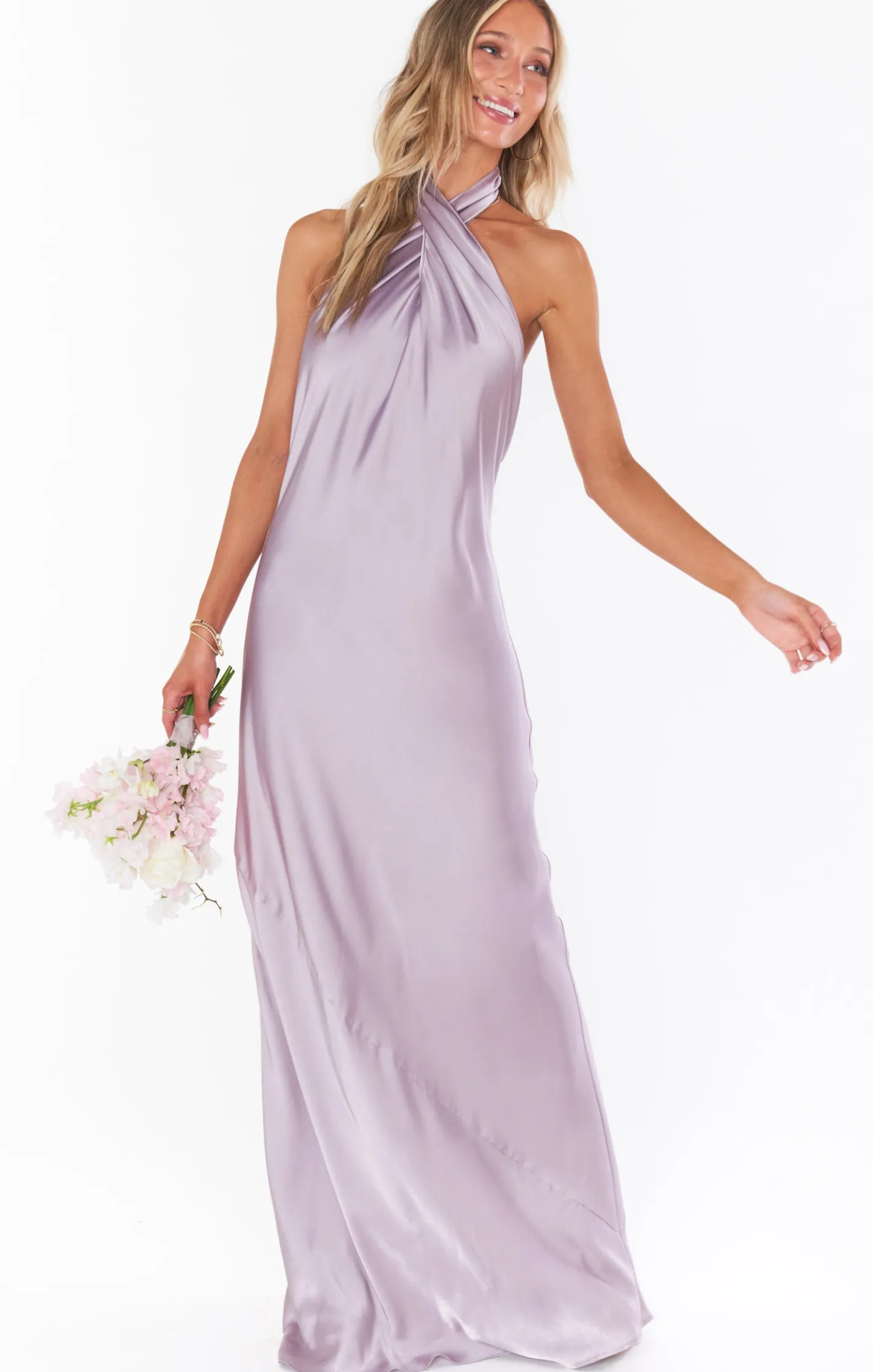 Kids Show Me Your Mumu Jasmine Halter Maxi Dress