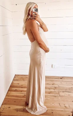 Kids Show Me Your Mumu Jasmine Halter Maxi Dress