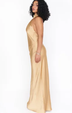 Show Me Your Mumu Jasmine Halter Maxi Dress