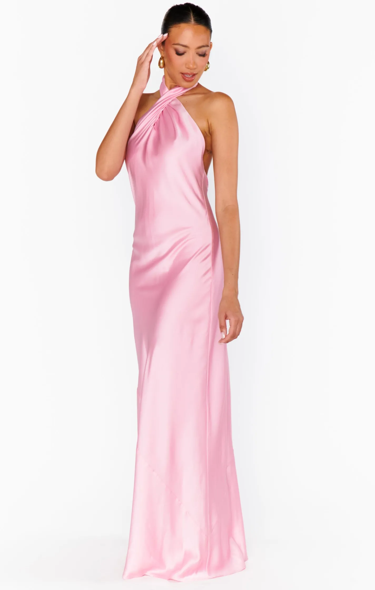 Show Me Your Mumu Jasmine Halter Maxi Dress