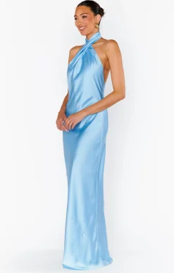 Kids Show Me Your Mumu Jasmine Halter Maxi Dress